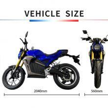 8000W Electric Motorbike 130kmph Kunmiao Electric Motorcycle V8 thumbnail-3
