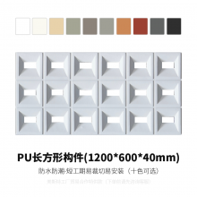 Simulation Polyurethane Stone Wall Panels Veneers PU Faux Wave Stone Panels thumbnail-2