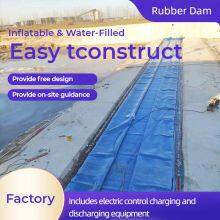 Sunny Air Filling Inflatable Rubber Dam for Flood Control and Water Storage