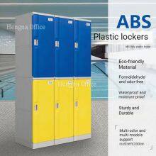 Semi-outdoor ABS Plastic Lockers for School Corridor & Poolside, Rust-proof, Weather-resistant, Modular Plastic Storage Locker With Ventilated Design thumbnail-1