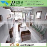 High Grade Wood Grain Commercial Wooden Bar Counter,wooden Counter Design for Shop