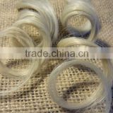 100% Human Hair Curly White Clip In Hair Extension