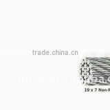 Non rotation Wire Rope 19x7- 5 mm