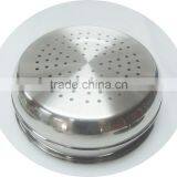 Mirror Finished With Satin Line Exterior Capsuled Bottom 24cm Diameter Stainless Steel Optima Steamer thumbnail-3