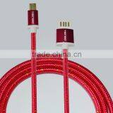 Nylon Braided Usb Cable Fabric for Travel Charger Usb thumbnail-6