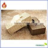 Eco Friendly Creative Rattan Tissue Boxes for Kitchen thumbnail-1
