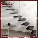 Interior Glass Stair Railings Solid Wood Flooring Price