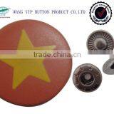 12mm Metal Brass Four Part Custom Easy Snap Button