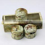Round Soy Scented Tin Candle With English Style thumbnail-5