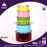 15/17/19/21/23CM 5 Pcs In One Stainless Steel Pot Set