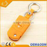 Topbest Good Price Products Silicone Car Key Cover For Mazda 2 Button Flip Key Case