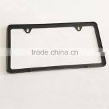 Wholesale America Size Stainless Steel Matte Black Painted Car License Number Plate Frame thumbnail-3