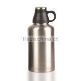 Everich 0.9 Litre 18/8 Stainless Steel D/w Insulated Beer Growler thumbnail-1