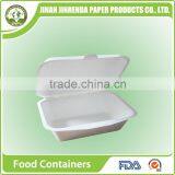 Disposable Bio-degradable Sugarcane 1000ML Food Packaging Box thumbnail-5