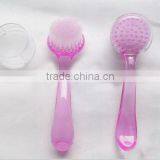 White Plastic Long Handle Manicure Brushes thumbnail-2