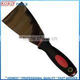 Steel Double Color Plastic Handle Scraper Knives Quality Choice