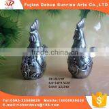 Silver Handcraft Chicken Christmas Decoration thumbnail-1