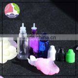 trade assuranc gun shaped liquor plastic bottle for sale 30ml pet dropper bottle with childproof caps