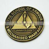 Wholesale Custom Antique Brass Souvenir Coin thumbnail-1