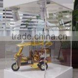 Fashionable Counter Top Knock Down Packing Acrylic Spotlight Box Acrylic Illuminated Light Box With Base thumbnail-3