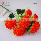 cheap white artificial chrysanthemum flower for funeral