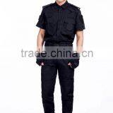 Custom Short / Long Sleeve Black Wearproof Security Guards Uniform thumbnail-2