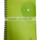 Sell Popular Spiral Notebook With PP Cover,Wenzhou,2014 Notebook