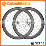 CarbonBikeKits High quality Alloy brake surface 58mm carbon clincher wheels SR58C-D