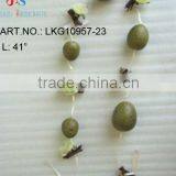 2014 Hot Sale Artificial Polyster Flower& Egg Garland For Christmas And Home Decoration thumbnail-1