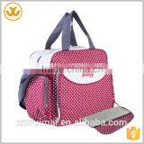 2016 New Design Printed Waterproof Baby Customized Tote Leather Diaper Bag thumbnail-2