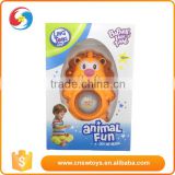 Cheap new design educational toy baby animal plastic music toy