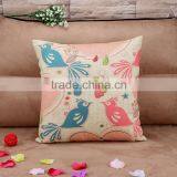 2015 Flowers and Birds Restoring Ancient Ways Pastoral Cotton and Linen Hold Pillow Home Furnishing Cushion Cover thumbnail-4
