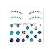 Jewelry Pretty Woman Fashion Fake Diamond Indian Red Bindi Sticker Quality Choice thumbnail-1
