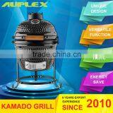 Outdoor Charcoal Kamado Small Ceramic Egg Barbecue thumbnail-4