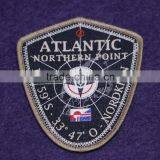 High Quality Silk Screen Printed Embossed Main Label For Clothing thumbnail-1