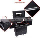 Original Factory Supplier Rolling Station With Lighted Mirror Makeup Case thumbnail-5