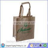 OEM Recyclable Wine Glass Bag With CE Certificate