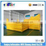 New Design Factory Price Yellow Color Inflatable Combo Bouncers for Sale thumbnail-1