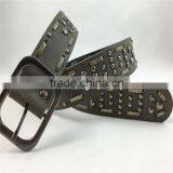 Hand Made PU Leather Stud Fashion Belt for Jeans thumbnail-5