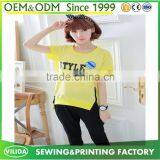 Wholesale Women Pullover Tracksuit Two Piece t Shirt and Pants Suits thumbnail-2