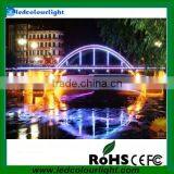 Stainless Steel Waterproof Outdoor Round RGB 12w Dmx Led Underground Light IP65