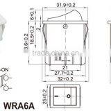Lighted 120v Rocker Switch,CE TUV ROHS KC Approved Lighted Square Rocker Switch,Hair Dryers Rocker Switch, Electrical Switch thumbnail-4