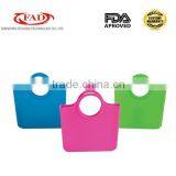 Korea Fashion Waterproof Silicone Beach Woman Handbag thumbnail-1