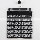 F5S43013 New Arrival Contrast Waistband Knit Skirt Women Stripe Mini Skirt thumbnail-5
