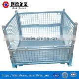 Collapsible Galvanized Stacking Metal Bins Stillage for Storage thumbnail-3