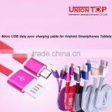 Wholesale 2 in 1 Colorful Fast Charging Two Sided Data Usb Cable for Iphone thumbnail-1