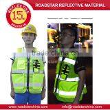 hi Viz Reflective Safety Vest With Pockets thumbnail-6