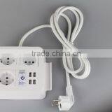 Schuko Standard 5V 8A Charging 4 Usb New Arrival Outlets With Phone Holder thumbnail-3
