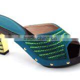 Hot Sale Bright Beautiful Color New Fashion Pattern Ladies Shoes 7 Different Colors Pattern Number DX16-708