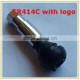TR414C Zinc-alloy Tire Valves With Logo / Natural Rubber Tire Valves With Logo thumbnail-4